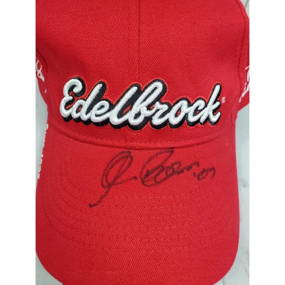 Collectable Edelbrock The Fun Team Baseball Cap Hat with Vic Edelbrock Autograph - Picture 2 of 9